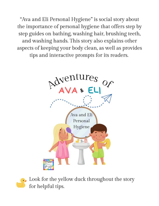 Social Story About Personal Hygiene, Children's Paperback Book