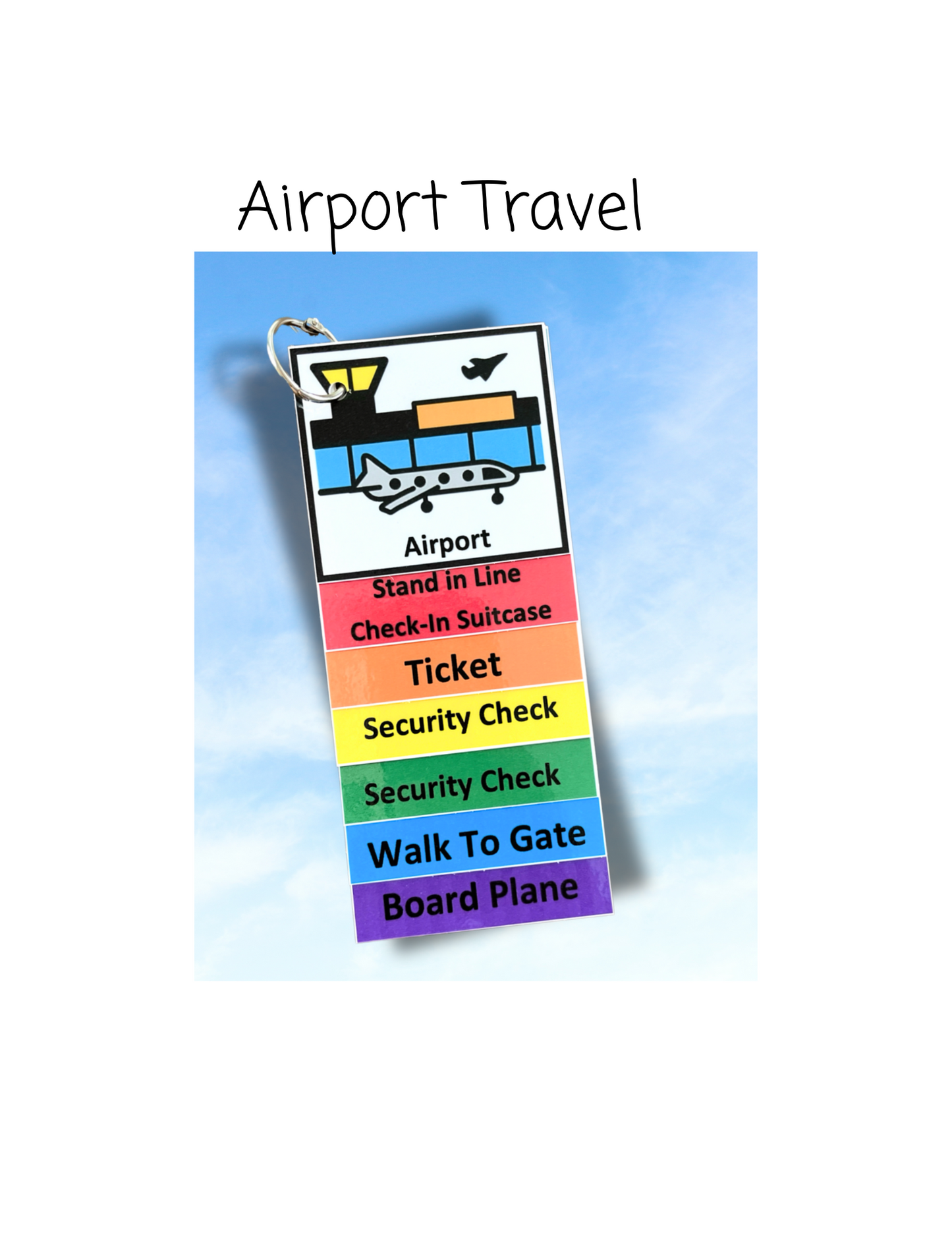 Airport Travel Visual Aid Booklet