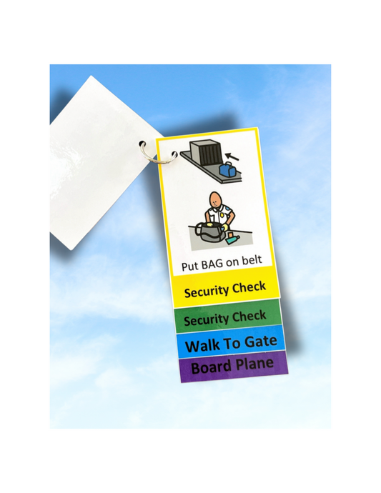 Airport Travel Visual Aid Booklet