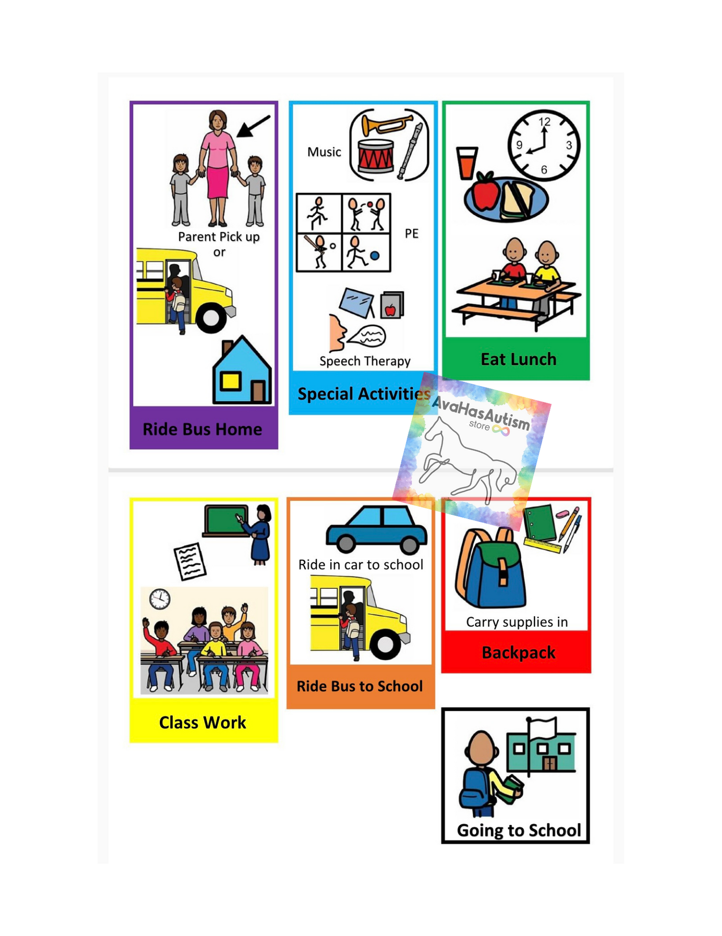 School Visual Aid Booklet
