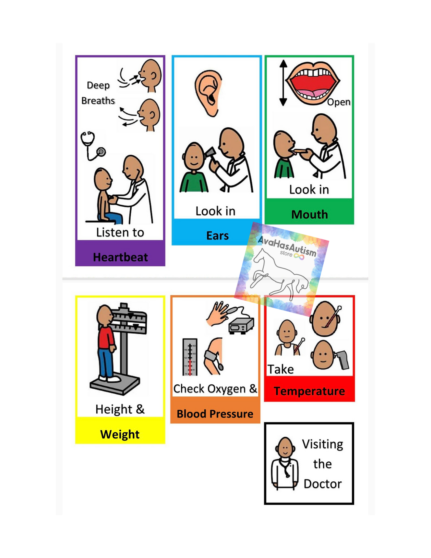 Doctor Visual Aid Booklet