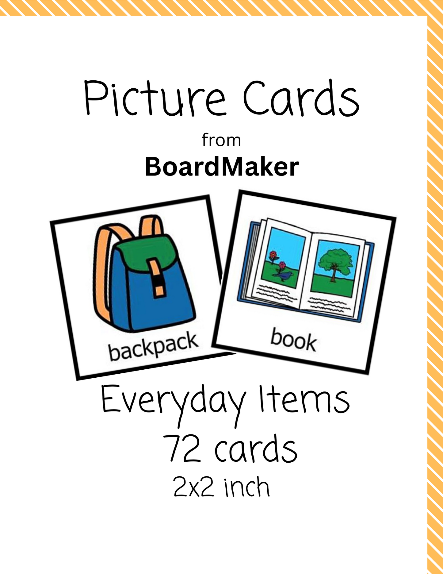 Everyday Items- picture cards, Digital Download