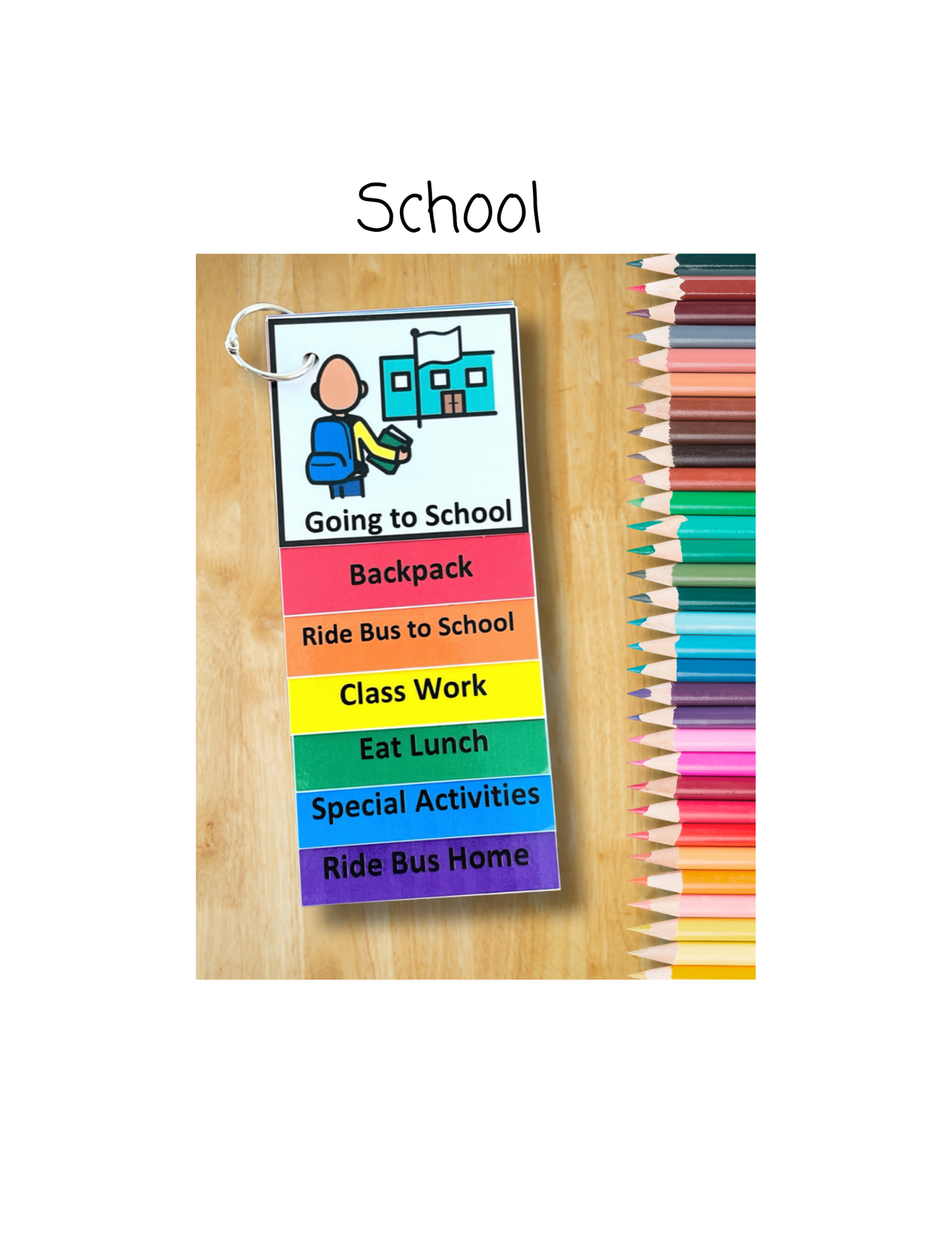 School Visual Aid Booklet