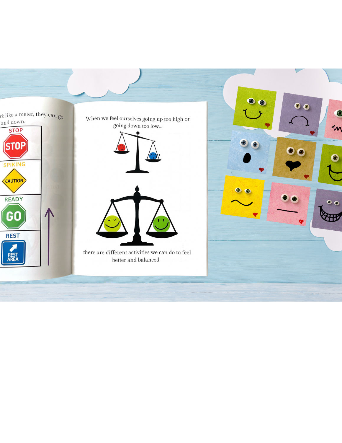 Social Story about Emotional Regulations, Children's Paperback Book