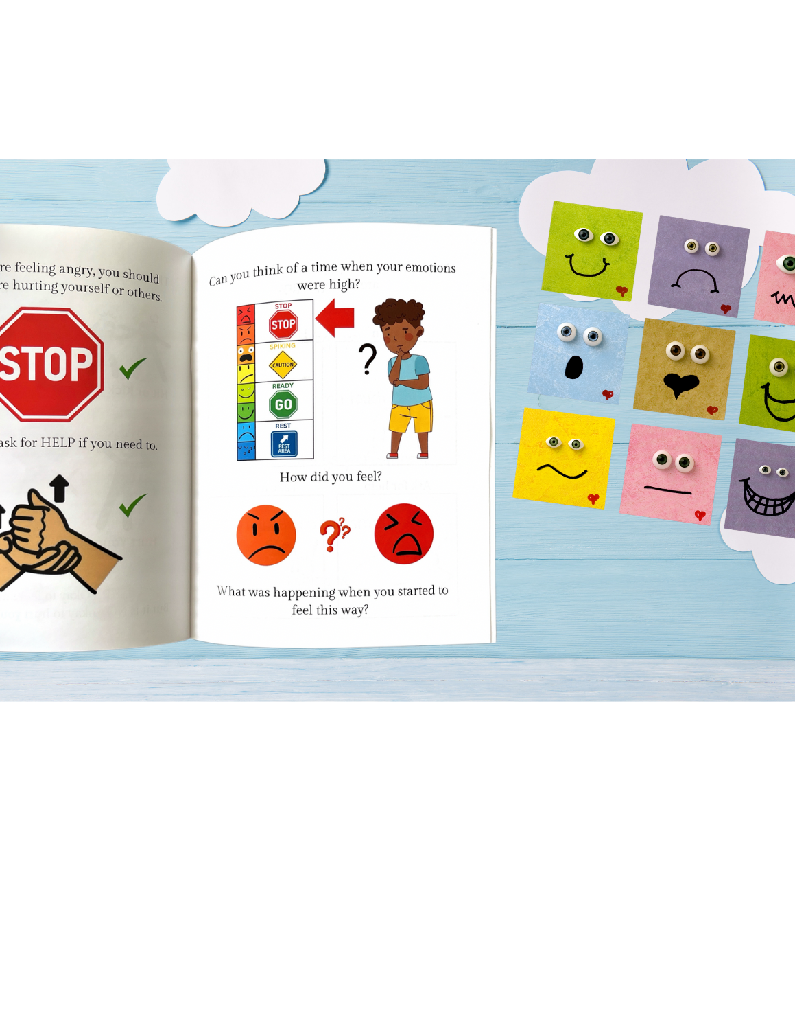 Social Story about Emotional Regulations, Children's Paperback Book