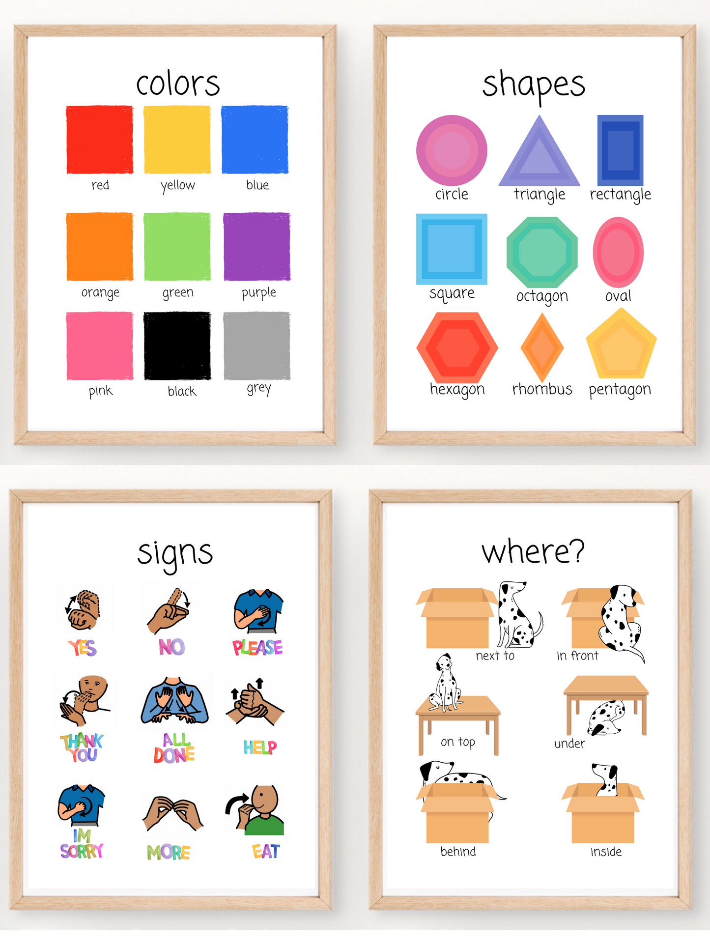 Educational Posters Bundle