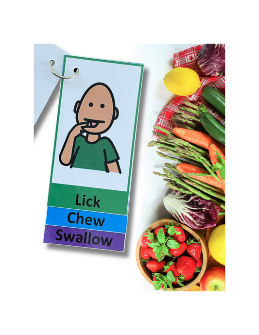 Trying New Foods Visual Aid Booklet