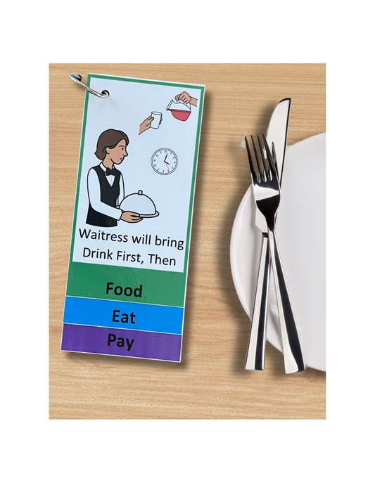 Dining Out- Restaurant Visual Aid Booklet