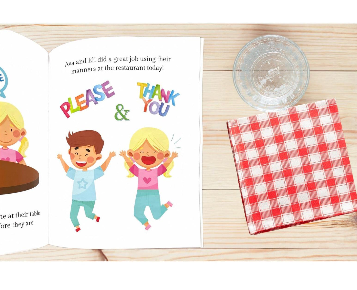Social Story About Going to a Restaurant, Children's Paperback Book
