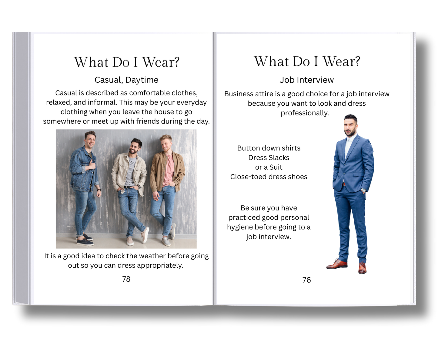 Life Skills Workbook- Male/Female- Independent Living
