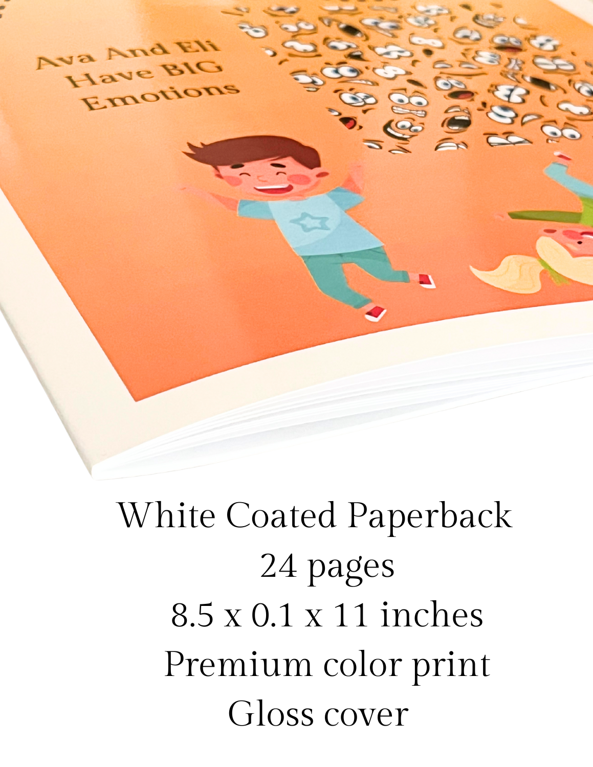 Social Story about Emotional Regulations, Children's Paperback Book