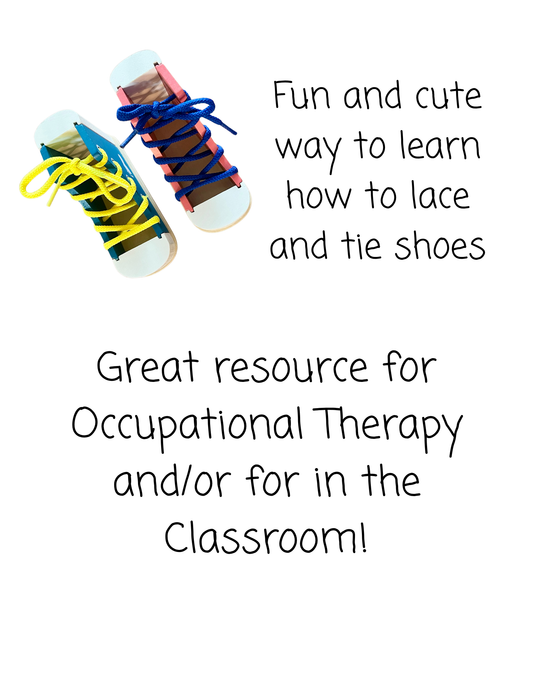 Wooden Shoe, Lace and Tie