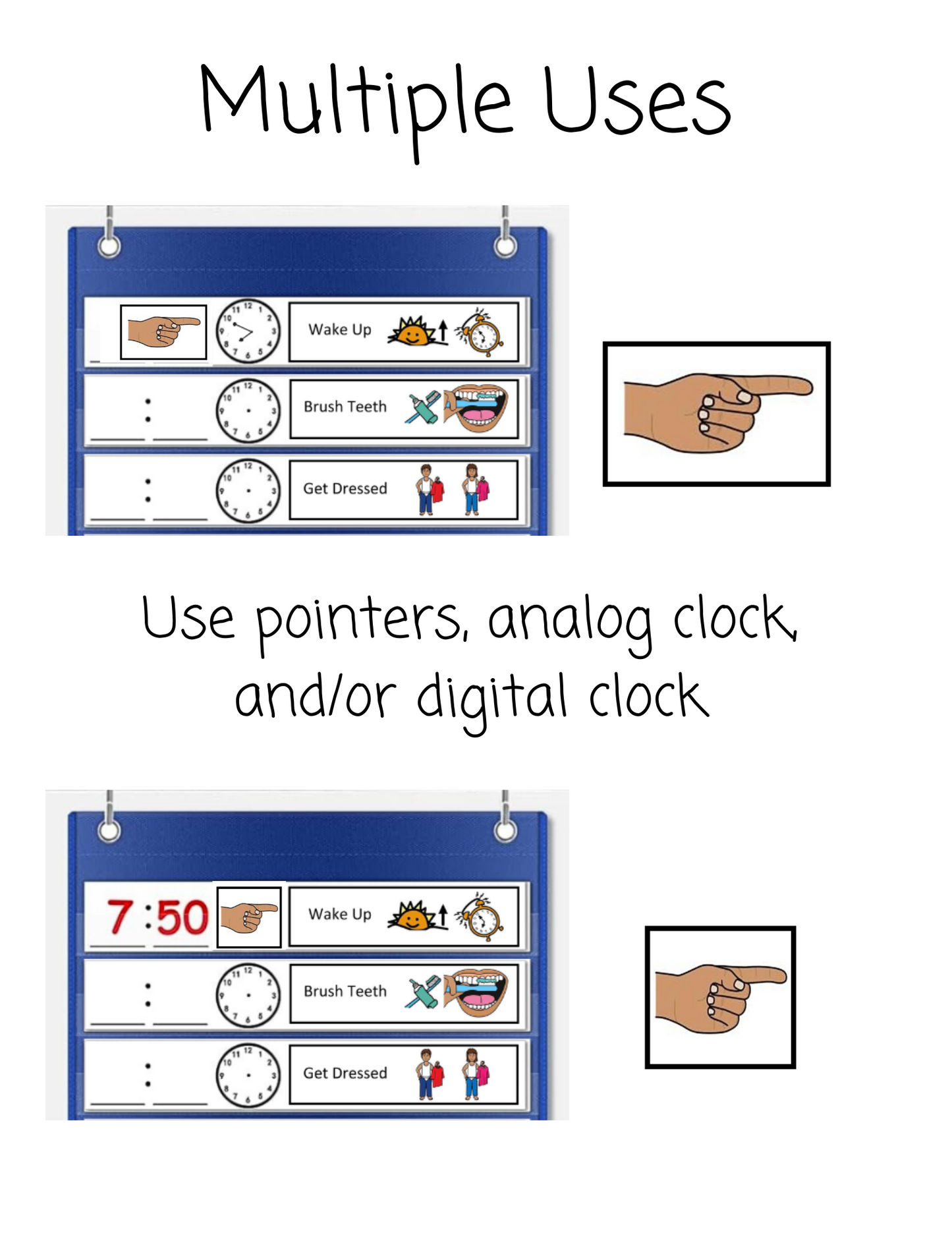 Wall Pocket Schedule
