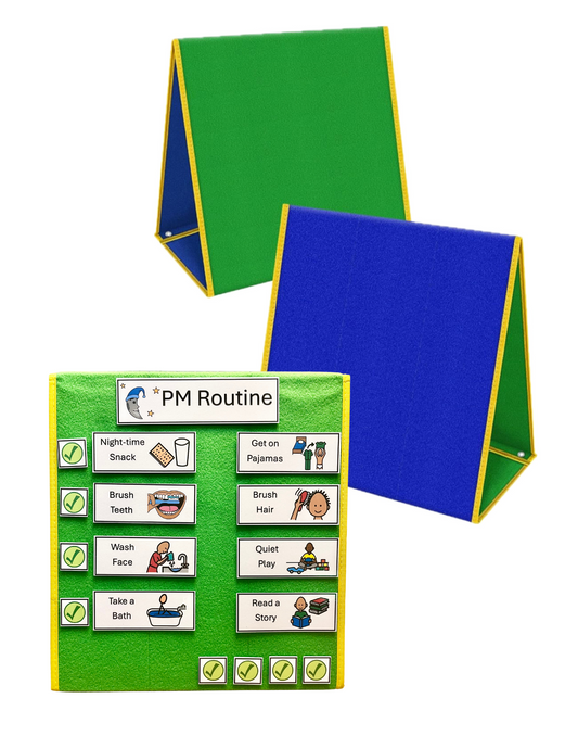 ALL-IN-ONE Chart, AM Routine, PM Routine, Chores, First & Then