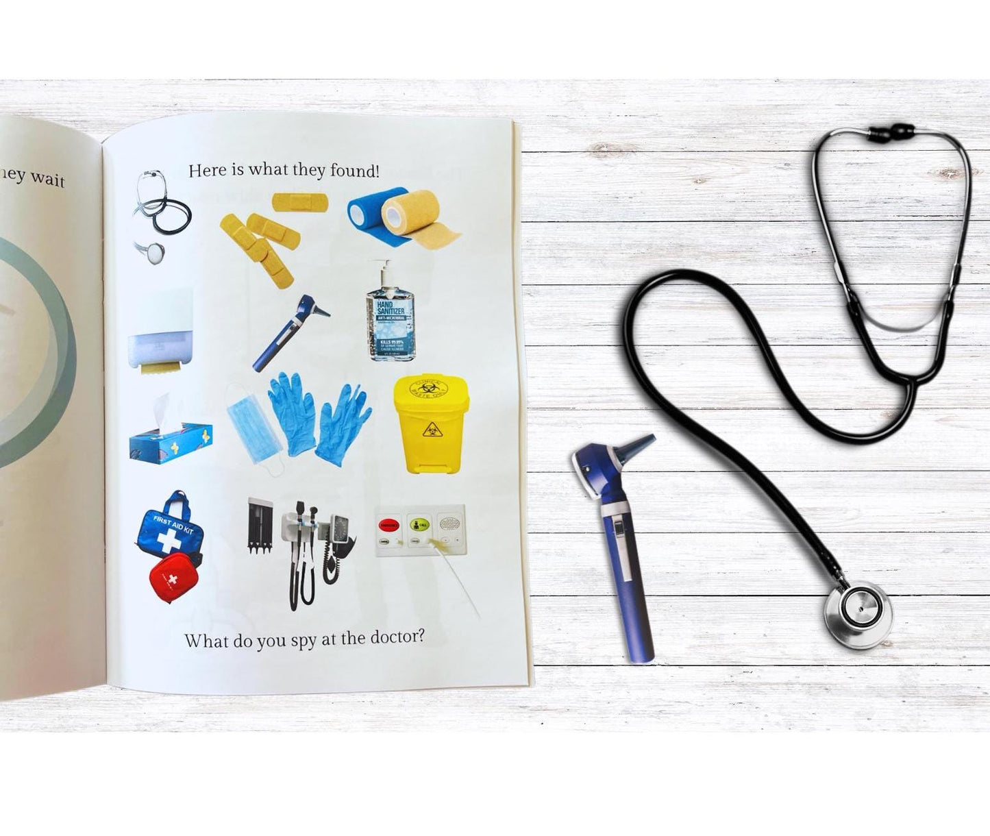 Social Story About Going to the Doctor, Children's Paperback Book
