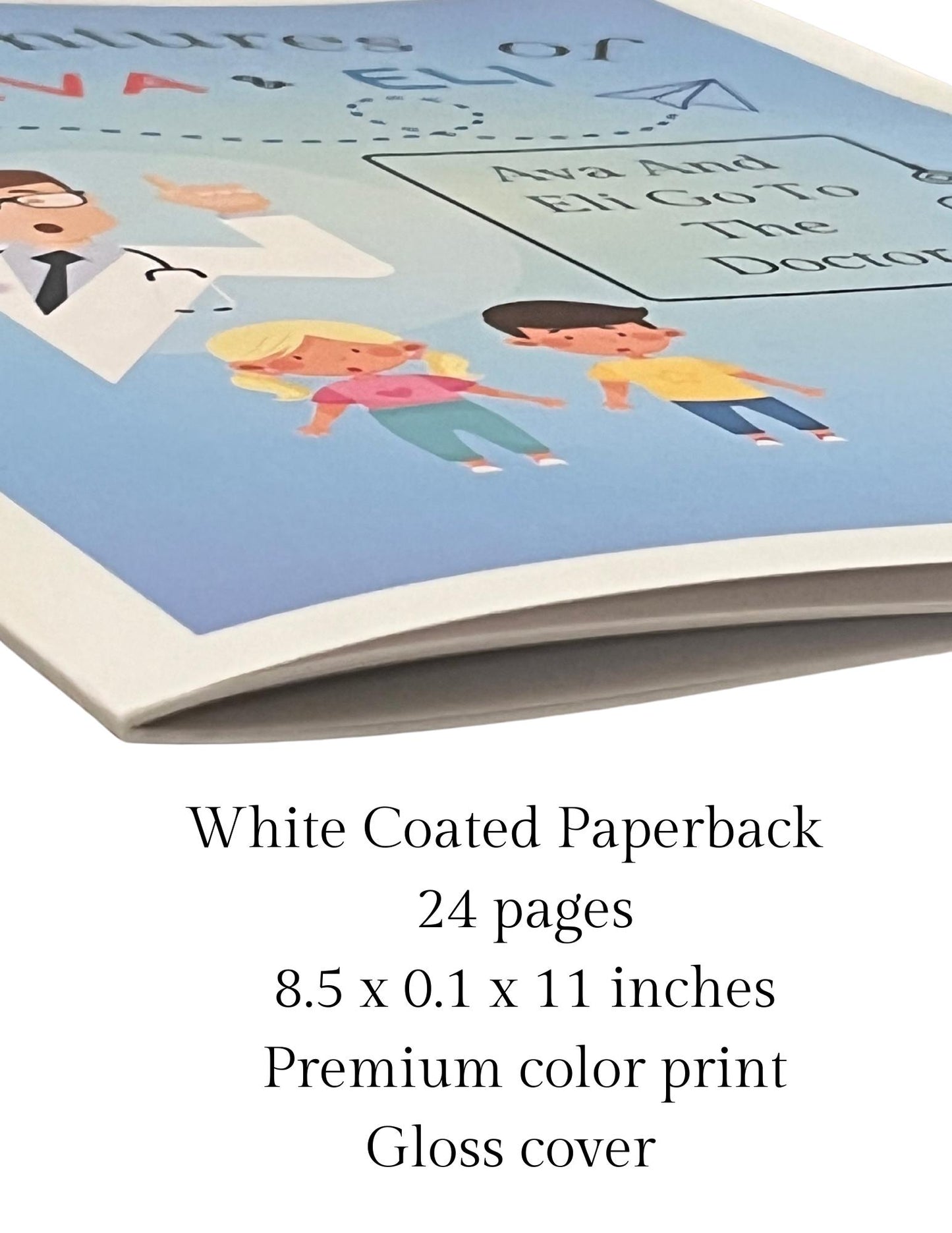 Social Story About Going to the Doctor, Children's Paperback Book