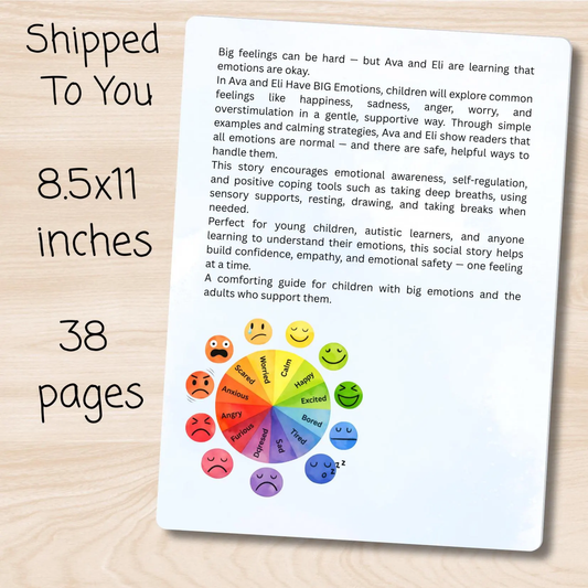 Storybook About Emotional Regulation, Paperback