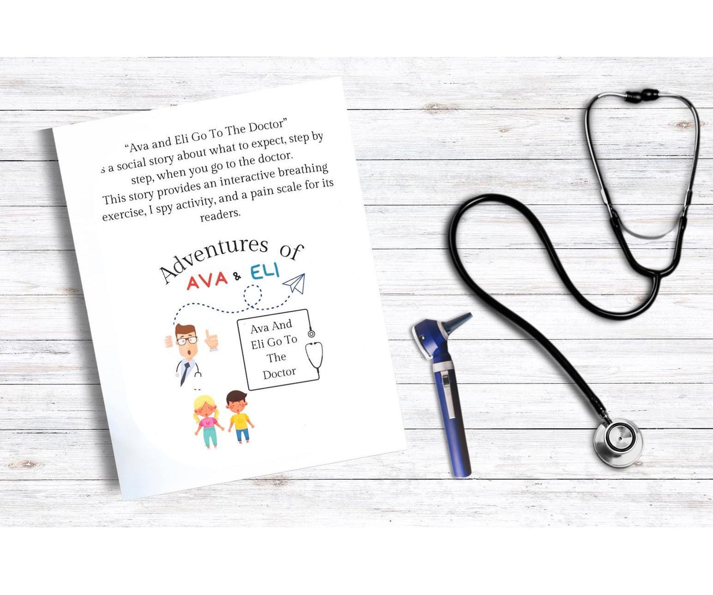 Social Story About Going to the Doctor, Children's Paperback Book