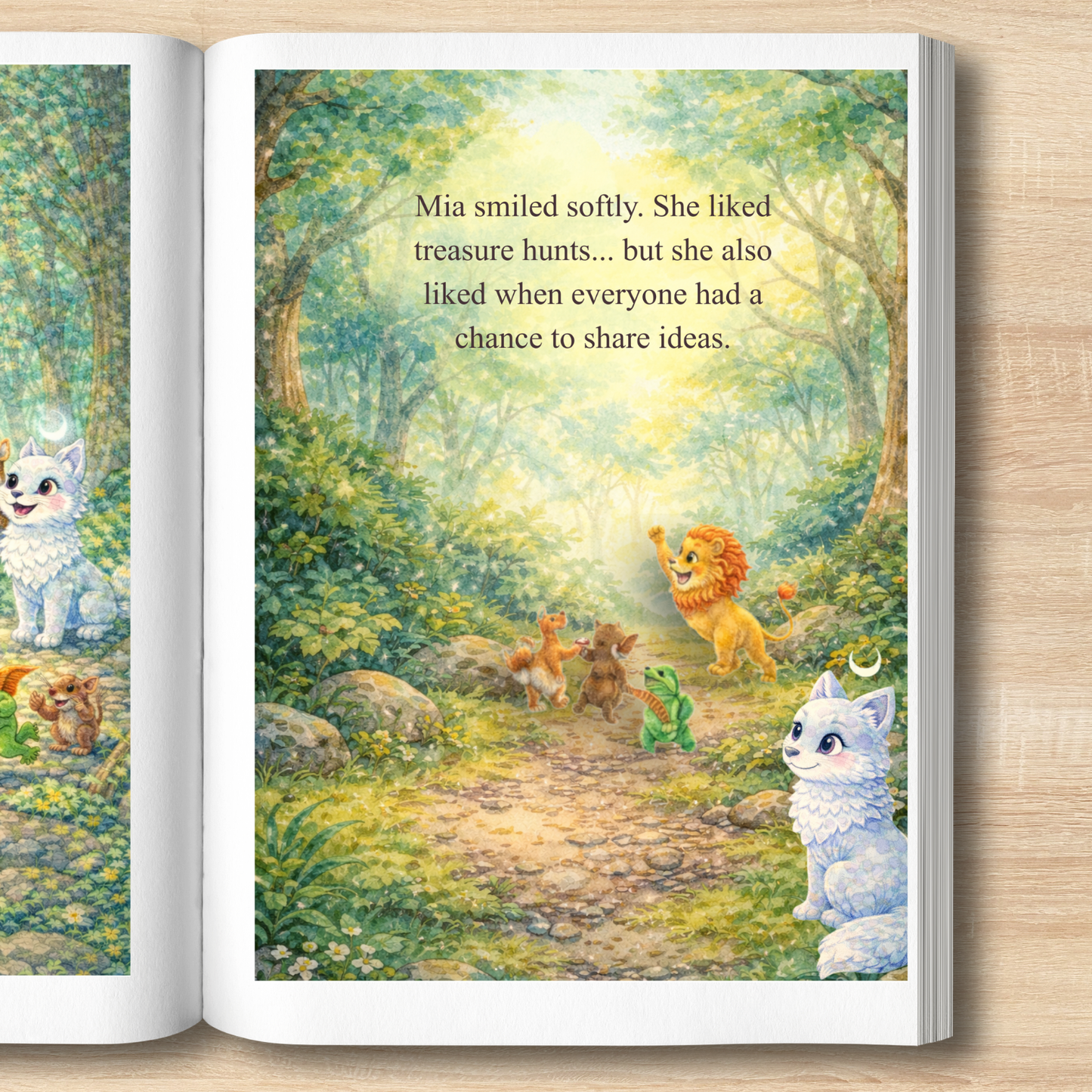 Mia the Moon Fox and Raj the Sun Lion – A Gentle Story About Speaking and Listening, Paperback Book
