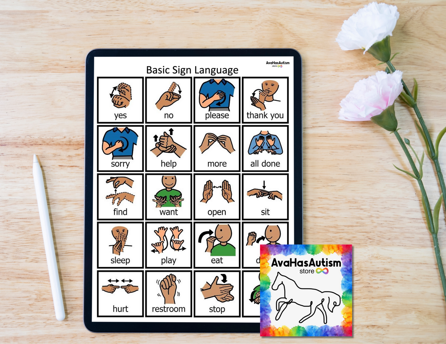 Autism Communication Boards, Visual Schedules | Ava Has Autism