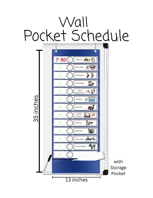 Wall Pocket Schedule