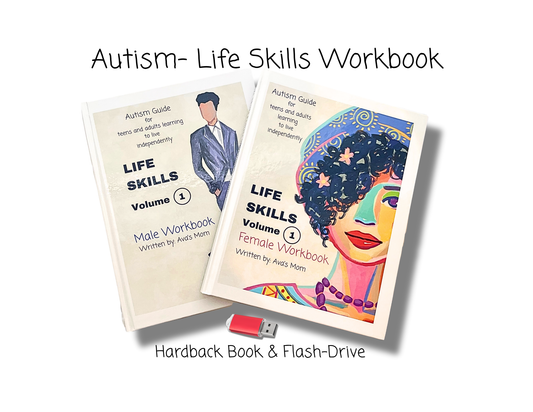 Life Skills Workbook- Male/Female- Independent Living