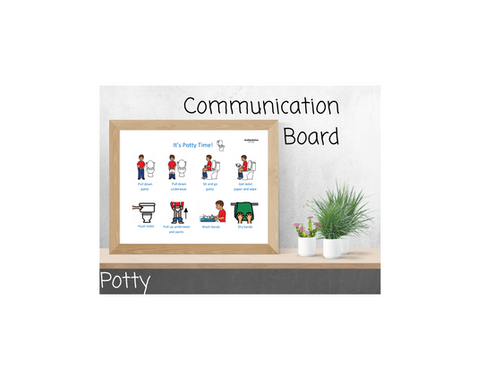 Boy Potty Chart