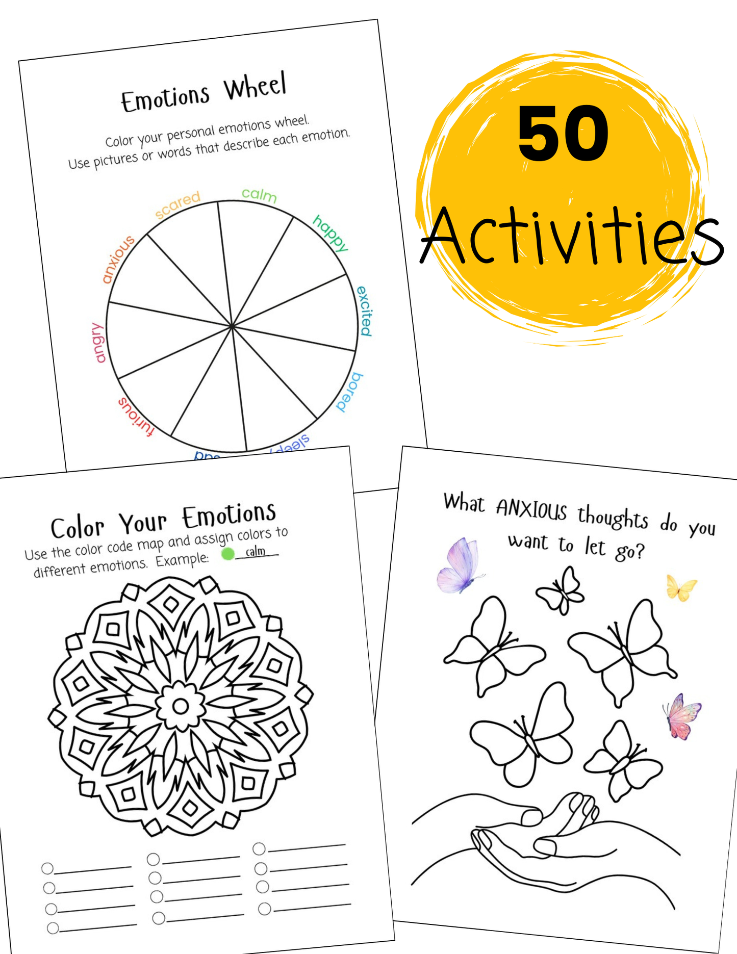 Mindful Art Journal about Emotions