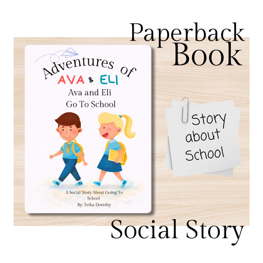 Storybook Social Story About Going to School and Activity Pack
