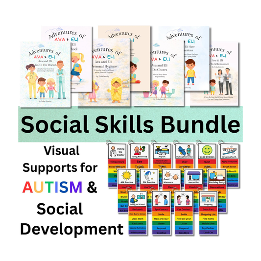 Autism Social Skills Bundle – Social Stories, Visual Supports & Activity Packs for Special Education