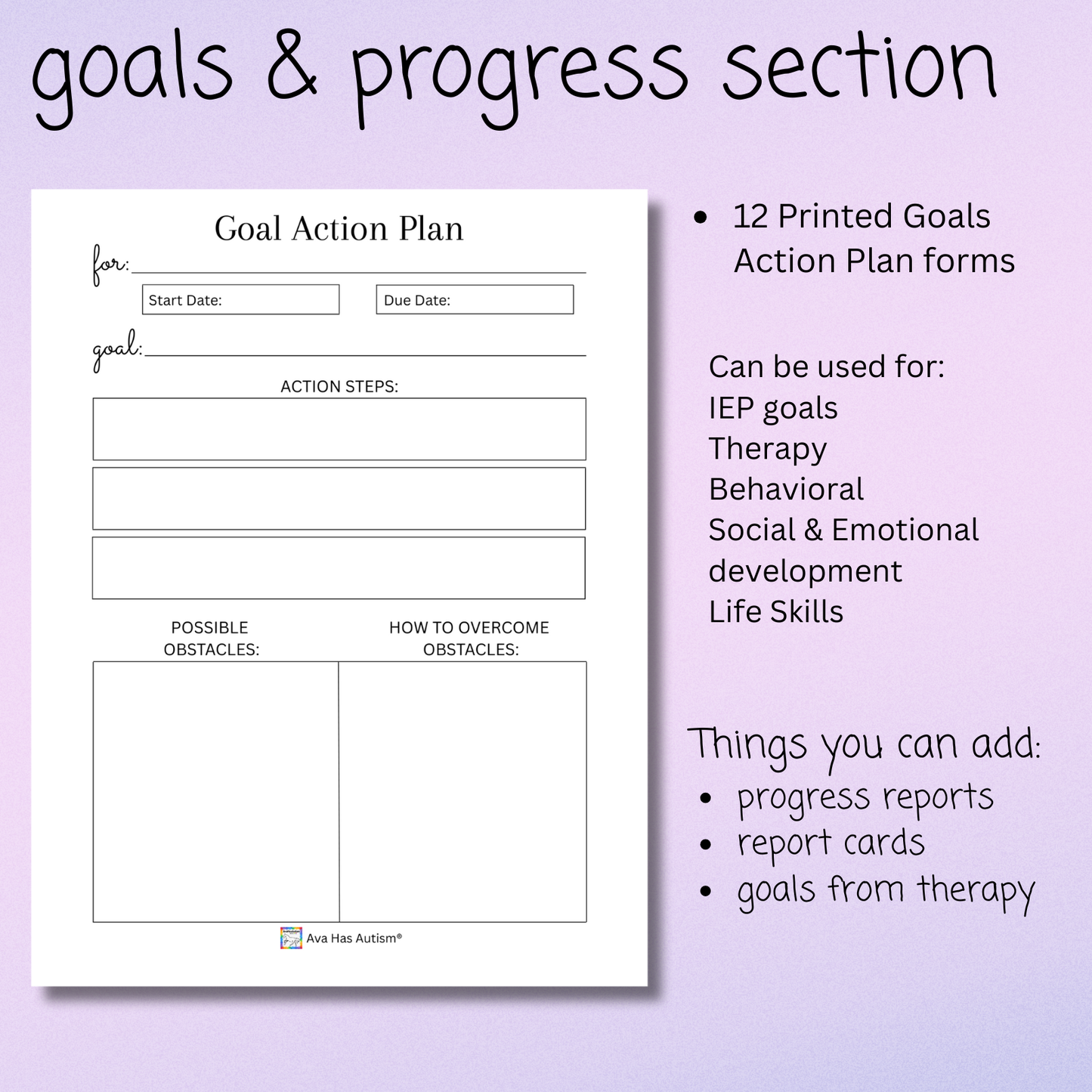 Special Needs Care Binder for IEP Meetings, Doctor Appointments, Therapy, Tracking, and Much More