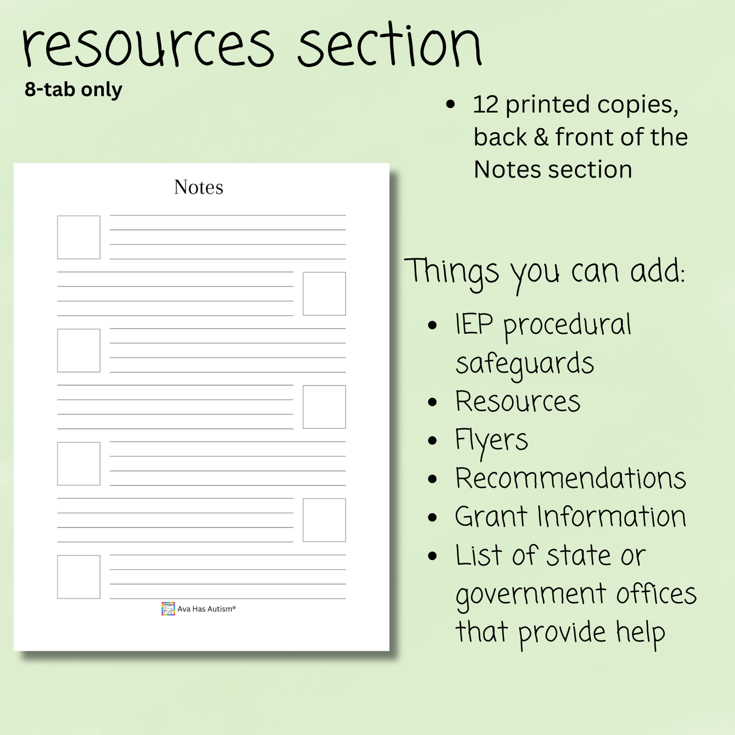 Special Needs Care Binder for IEP Meetings, Doctor Appointments, Therapy, Tracking, and Much More
