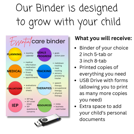 Care Binder for Special Needs