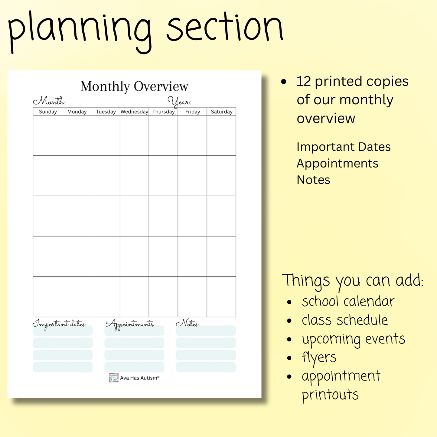 Special Needs Care Binder for IEP Meetings, Doctor Appointments, Therapy, Tracking, and Much More