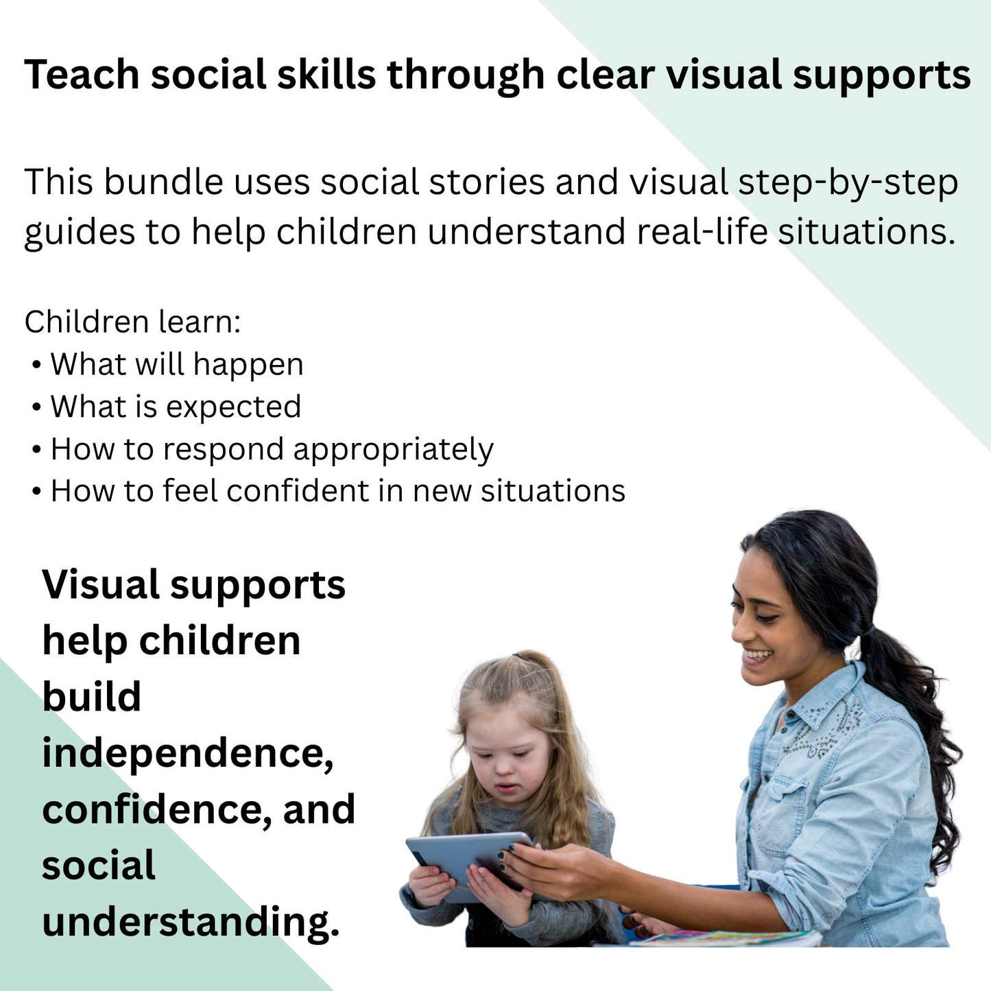 Autism Social Skills Bundle – Social Stories, Visual Supports & Activity Packs for Special Education