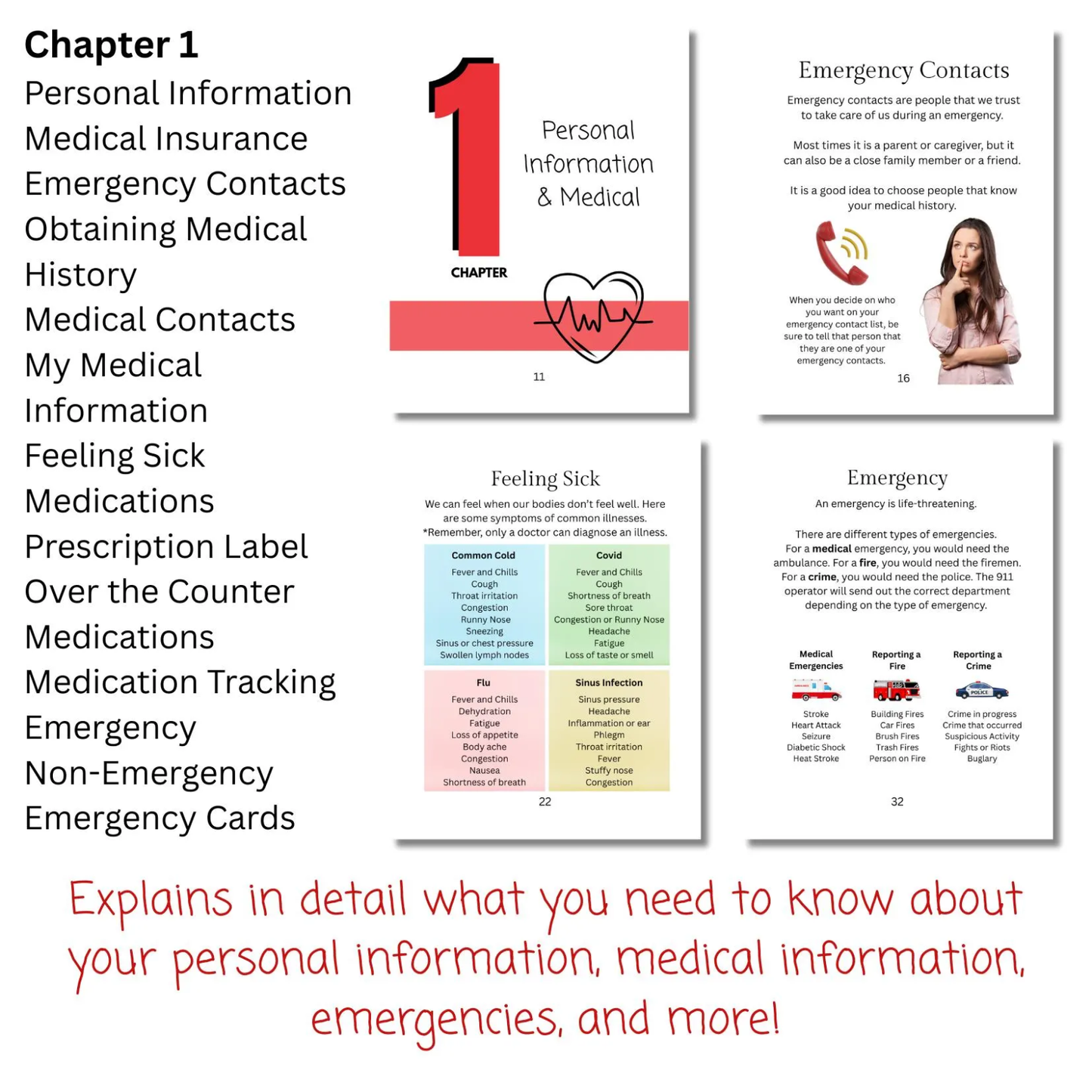 Autism Life Skills Workbook for Teen Girls & Young Adults, Independent Living Guide complete with IEP Goals for Special Needs Transition