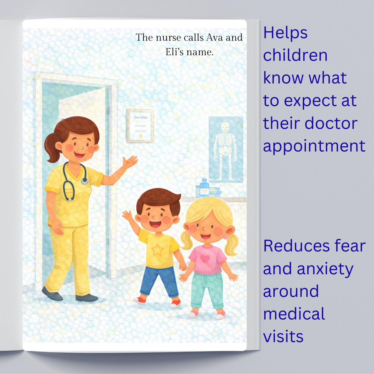 Social Story About Going To The Doctor Paperback Book and Activity Pack