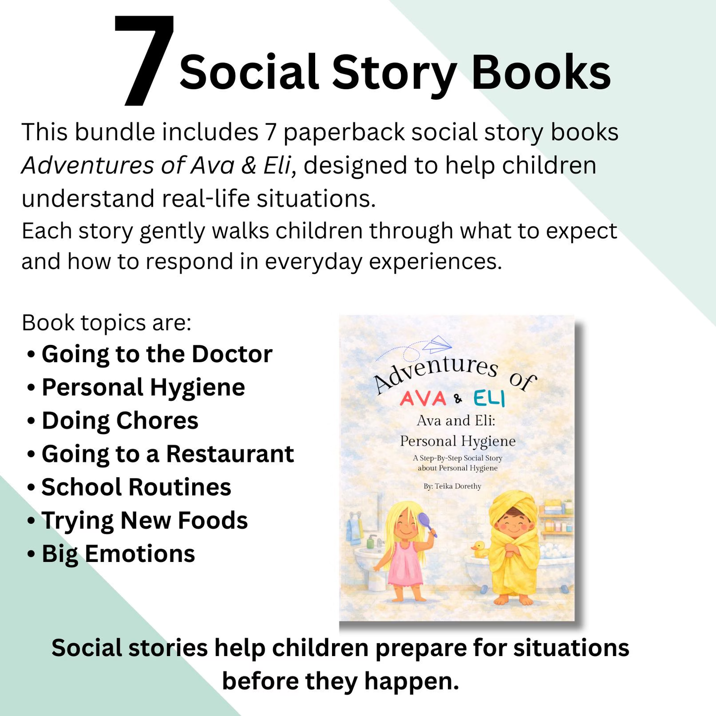 Autism Social Skills Bundle – Social Stories, Visual Supports & Activity Packs for Special Education