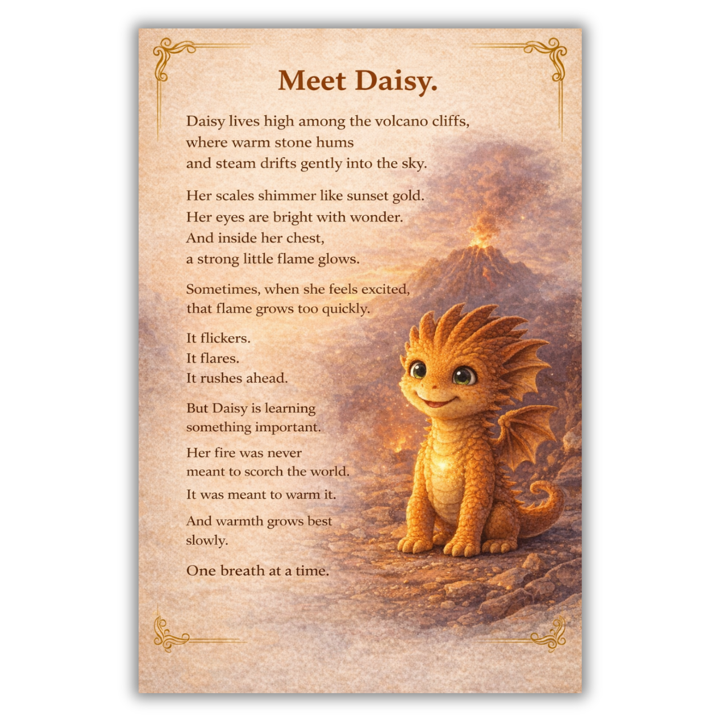 The Dragon Who Couldn’t Wait – A Children’s Paperback Storybook About Patience & Big Feelings