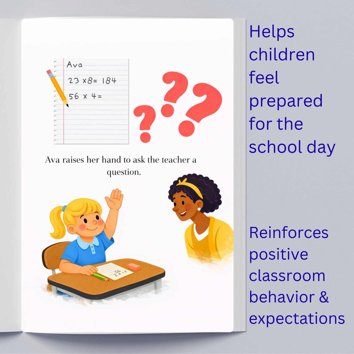 Storybook Social Story About Going to School and Activity Pack