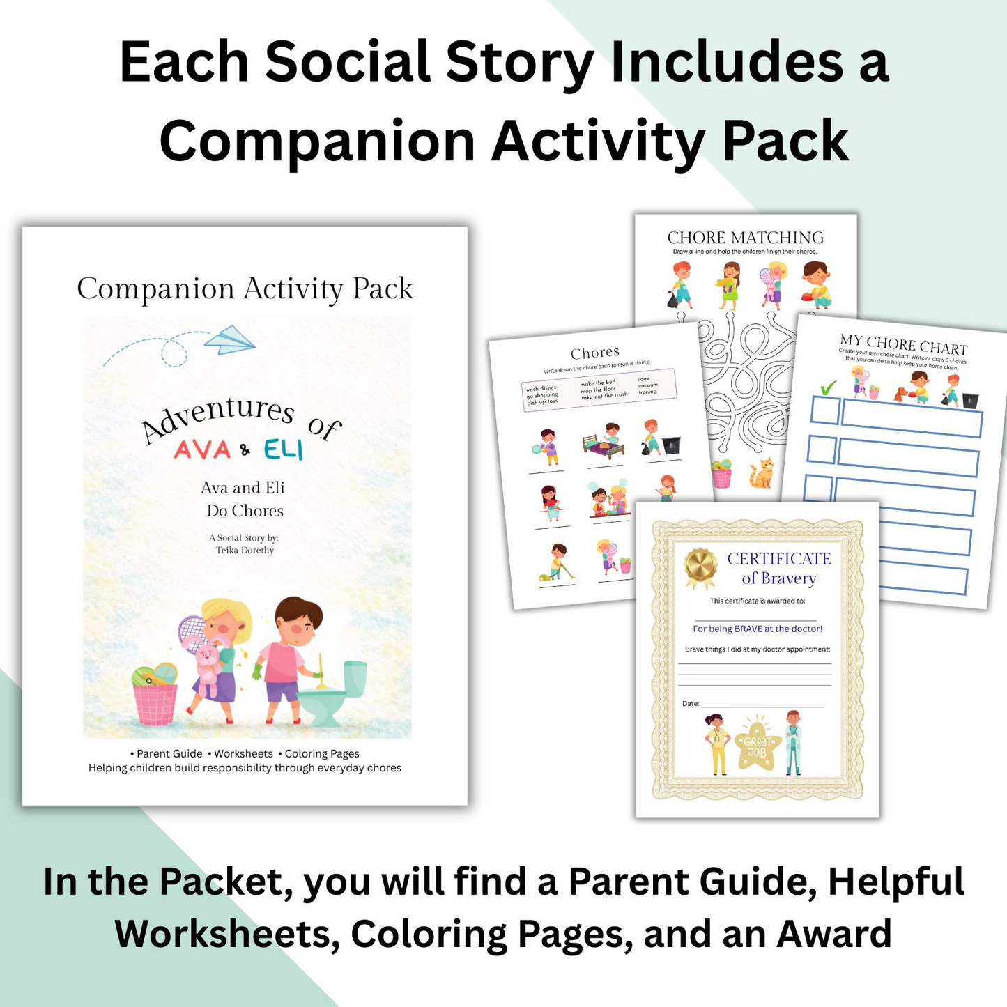 Autism Social Skills Bundle – Social Stories, Visual Supports & Activity Packs for Special Education
