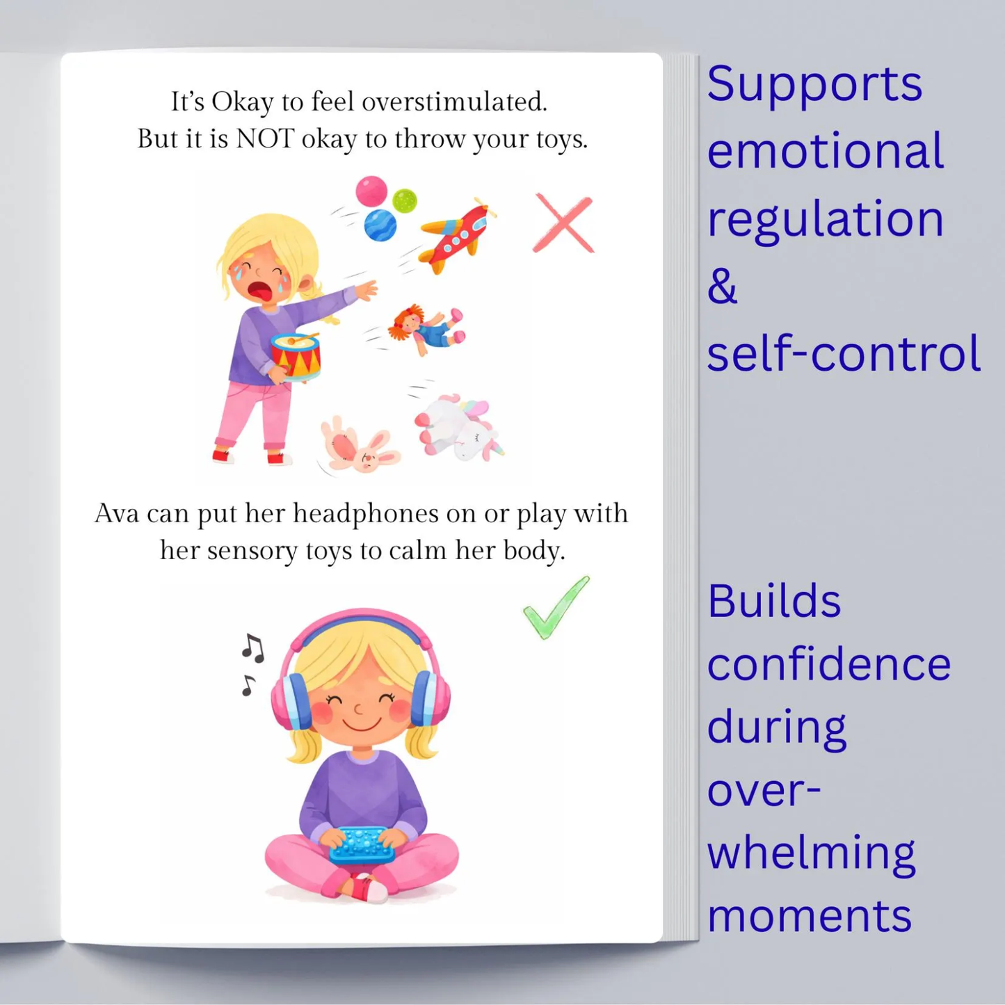 Storybook About Emotional Regulation, Paperback