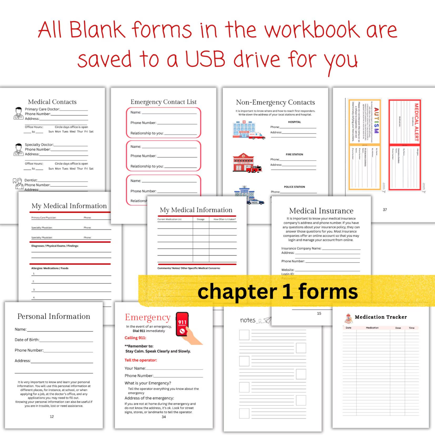 Autism Life Skills Workbook for Teen Boys & Young Adults, Independent Living Guide complete with IEP Goals for Special Needs Transition