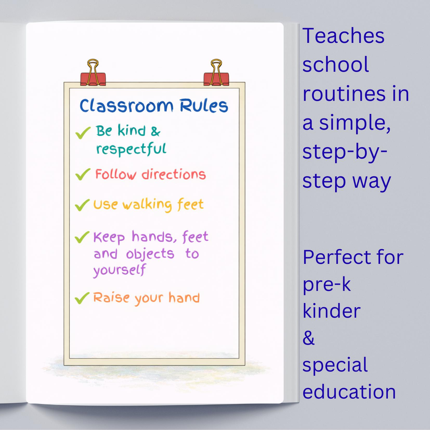 Storybook Social Story About Going to School and Activity Pack