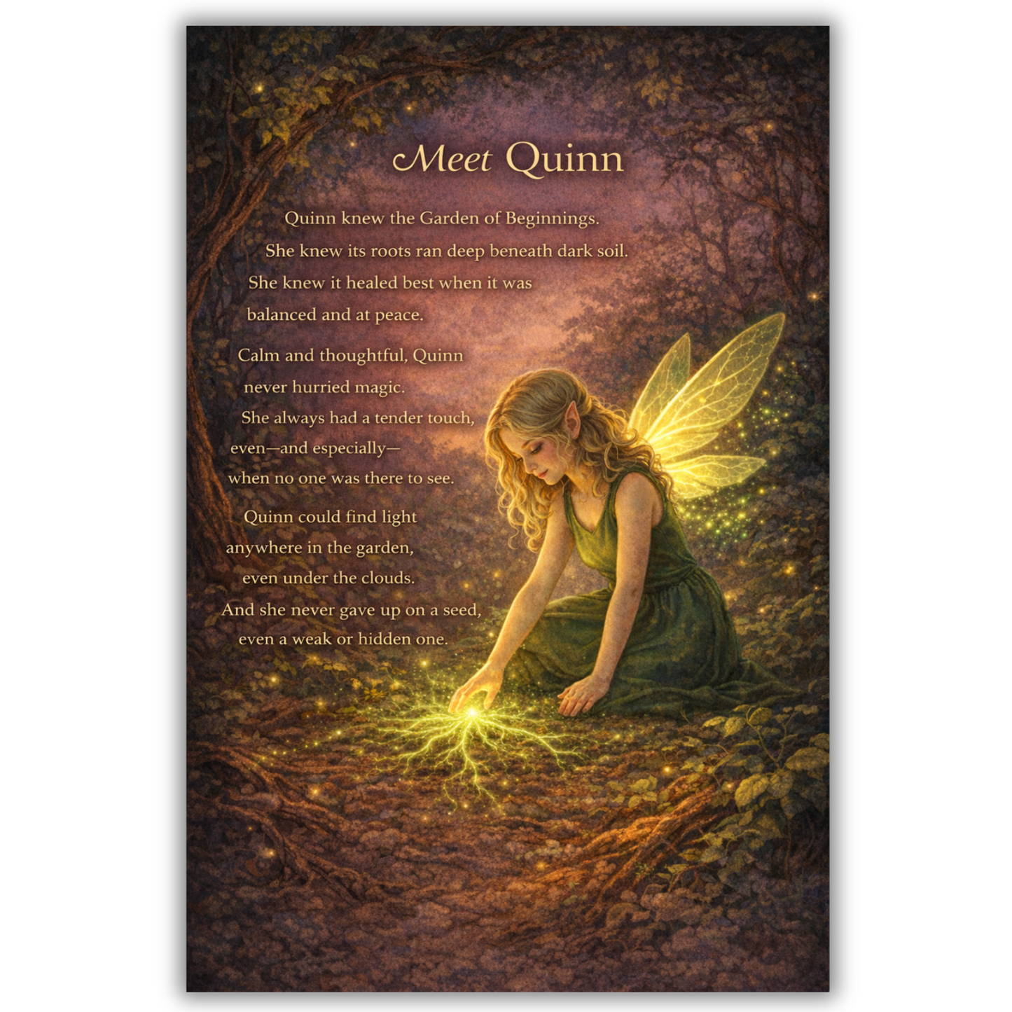 The Garden of Beginnings – A Gentle Story About Integrity and Choices, Paperback Book