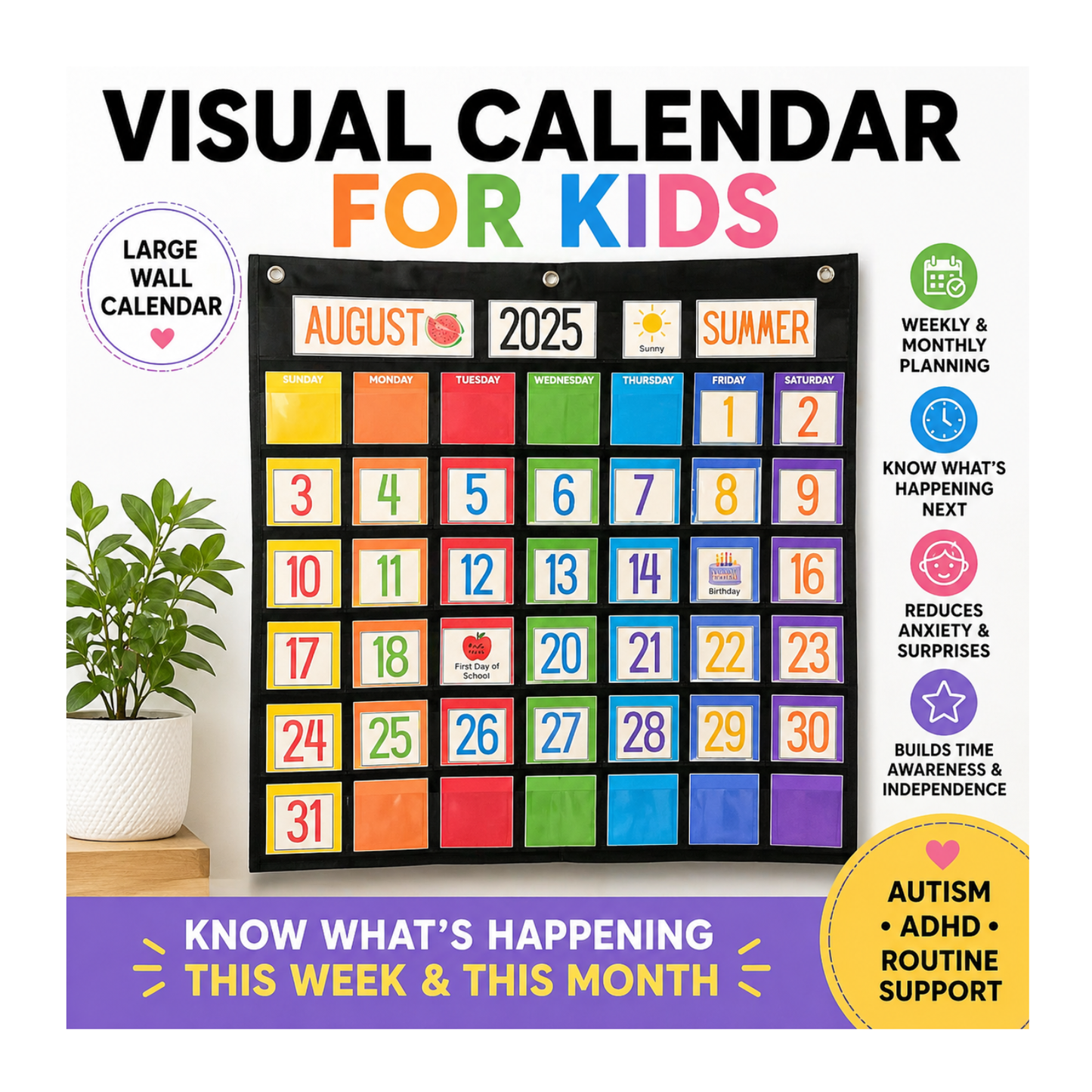 Large Wall Calendar