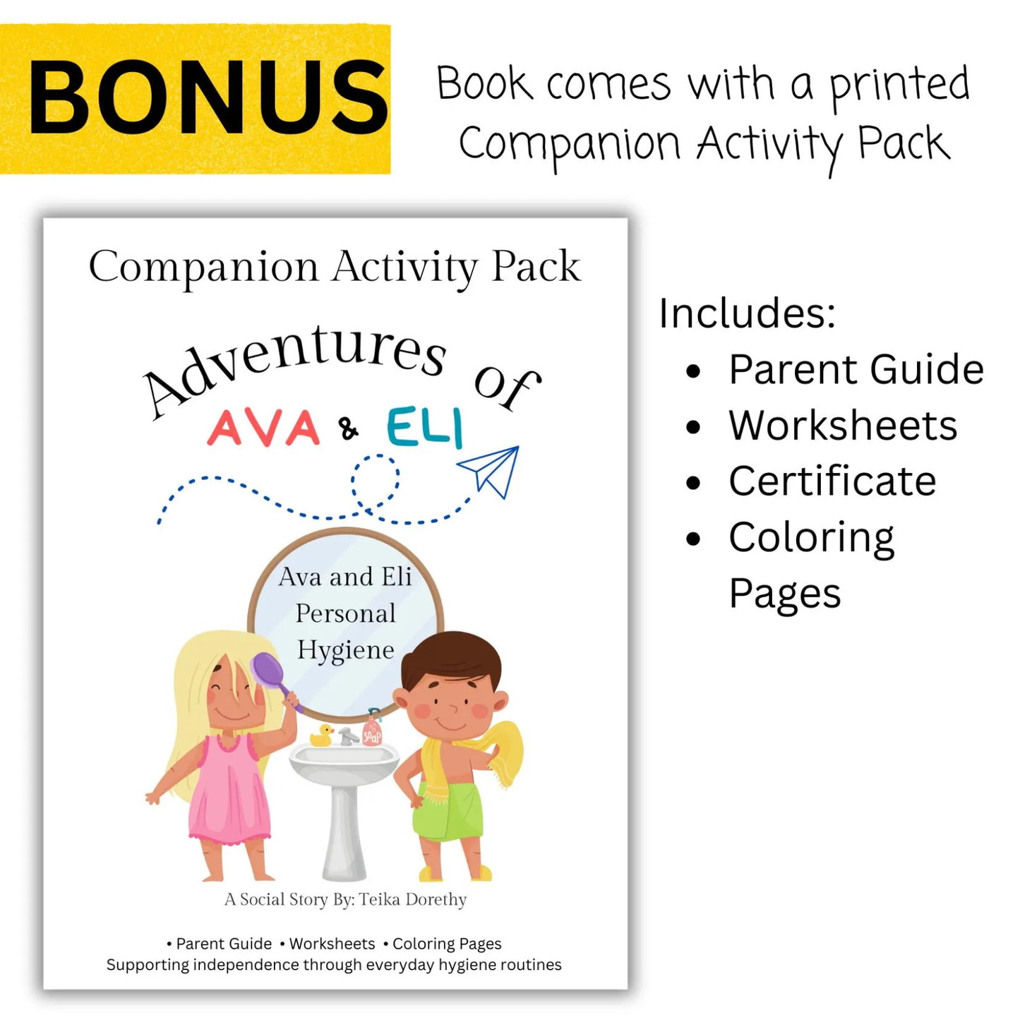 Social Story About Personal Hygiene, Children's Paperback Book