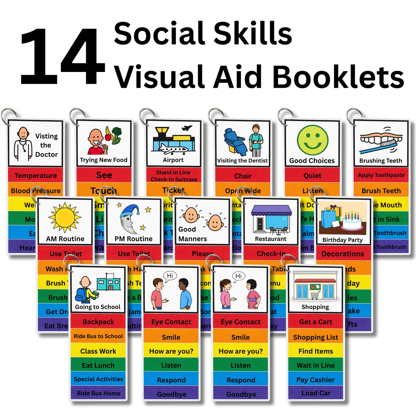 Autism Social Skills Bundle – Social Stories, Visual Supports & Activity Packs for Special Education
