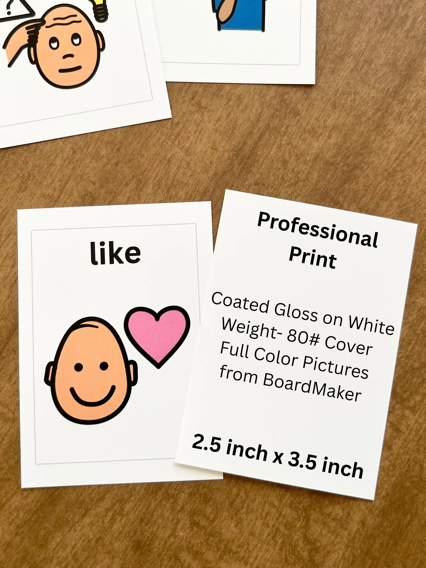 Communication Flashcards from Boardmaker, 40 count