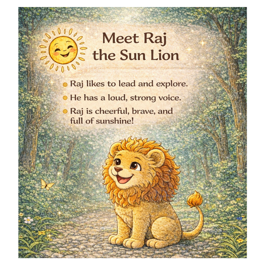 Mia the Moon Fox and Raj the Sun Lion – A Gentle Story About Speaking and Listening, Paperback Book